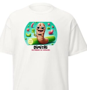 Harland Williams Instagram - By popular demand DIMITRI the Tapeworm T shirts are now available at Harbling.com  Order yours today!!