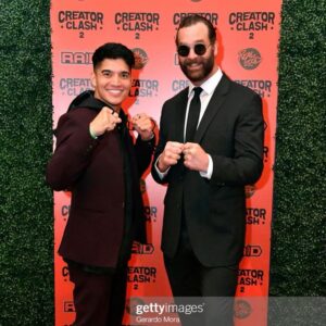 Harley Morenstein Instagram - I was a fanboy all weekend at Creator Clash. Got to see some of my favorites!! What a good time. 
  Also, this is me the day after my fight. Totally fine, no injuries. Kind of annoying tbh