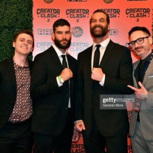 Harley Morenstein Instagram - I was a fanboy all weekend at Creator Clash. Got to see some of my favorites!! What a good time. 
  Also, this is me the day after my fight. Totally fine, no injuries. Kind of annoying tbh