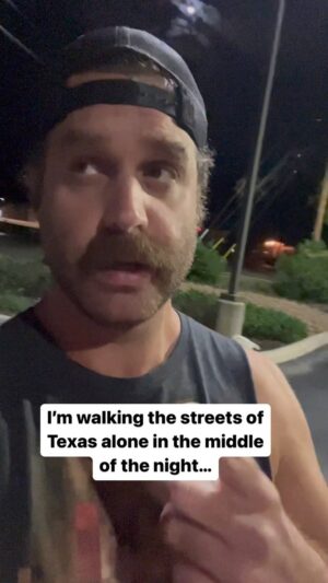 Harley Morenstein Instagram - I’m not scared walking alone at night in Texas, here’s why…