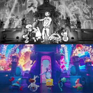 Harold Jiménez Instagram - 🧠 📝 🎥...De la mente al papel y del papel a la realidad #Agua @jbalvin @tainy @spongebob y un equipo brutal de @36grados que hace que suceda