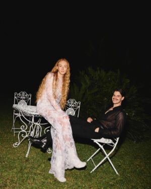 Harris Reed Instagram - “Being a queer individual, you never really feel you deserve love.” - something I would hear way too often and after a while started to believe… but damn are those people so WRONG! 

On June 6th, after an intimate paper signing and small reception in London, I looked into the eyes of my best friend wearing a 1930s up-cycled veiled tuxedo nestled amongst the trees with white rose petals in our little grotto of Love, I  said the words “I DO” 

A special thank you to @sicilianweddinglab for making our day so special , @your_emmalucy for making a day so full of love that it truly conquered all, and @jasonlloydevans for capturing a moment, I never knew what happened. 

Read the full story on @britishvogue link above.