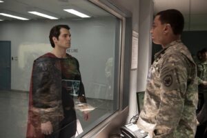 Harry Lennix Instagram - #ThrowbackThursday to Clark Kent and General Swanwick in #ManOfSteel. 

Comment below with your favorite scene from the film!