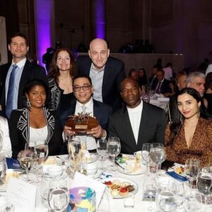 Harry Lennix Instagram - It was a privilege attending the 2023 @heartshare Spring Gala in NYC this past week alongside so many incredible, inspiring and giving individuals who are making a difference in their community. 

Receiving the Heart of a Champion Award was a huge honor. Thank you HeartShare for having me and @reeljeffmarchetti for presenting the award!