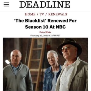 Harry Lennix Instagram - We’re back for season 10! Thanks to all of you who’ve tuned in since the beginning. We wouldn’t be here without you. #TheBlacklist