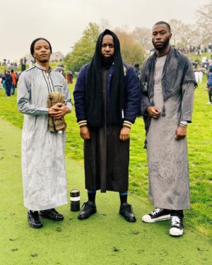 Harry Pinero Instagram - Eid Mubarak to my brothers and sisters in Islam. May Allah SWT accept our prayers for this holy month of Ramadan 💚🤲🏿