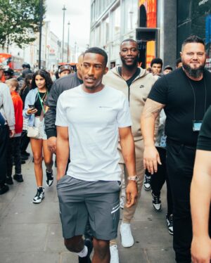 Harry Pinero Instagram - What a time we had! Massive thanks to everyone that came out to see me and @yungfilly at the @footasylum flagship store!

📸: @charliewoodwardmedia 

#WeAreWinning