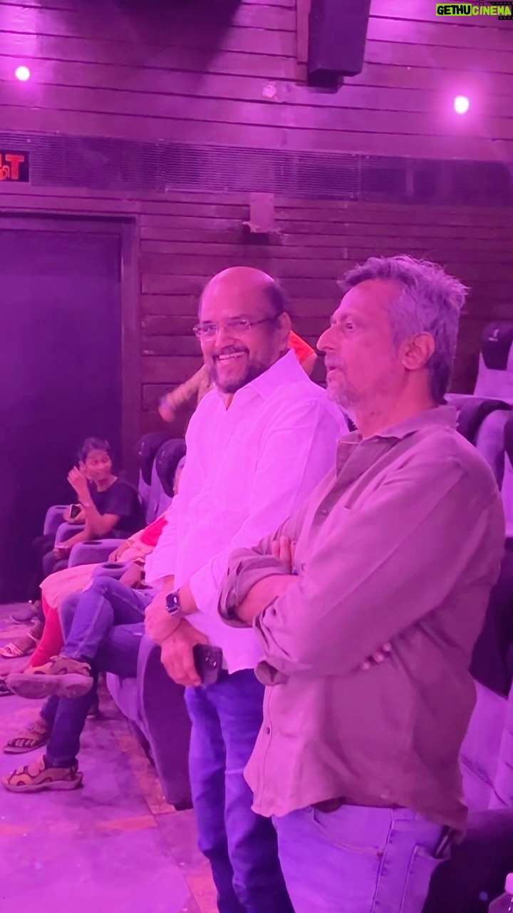 Harshavardhan Vidyasagar - 603K Likes - “Feeling incredibly lucky 🥹 to witness this masterpiece alongside the legendary creators themselves @vidyasagarmusicofficial #Dharani 🔥👑. Words can’t capture the personal connection I feel to this experience 😭. Even in its second week, it still feels like the excitement of the first day. Moments like these are rare, and I’m grateful to be a part of it 🙏🏻❤️🎥POWER OF CINEMA 🫡. #MovieMagic #OnceInABlueMoon”