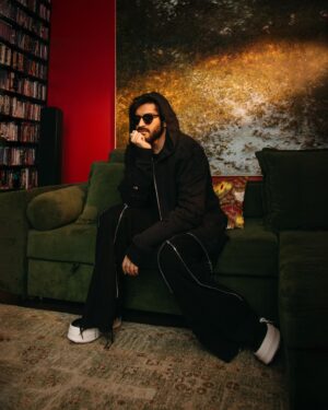 Harshvardhan Kapoor Instagram - Wearing @rickowensonline styled by myself 
Shot by @simonegandhi making my living room look like a million bucks