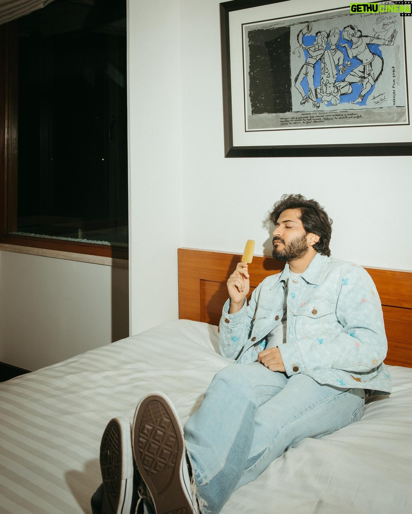 Harshvardhan Kapoor - 3 Likes - Cool off with something sweet 🍦
@simonegandhi 📷
Wearing @louisvuitton by @feliciathegoat styled by myself and shoes from @converse.india