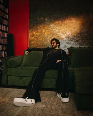 Harshvardhan Kapoor Instagram - Wearing @rickowensonline styled by myself 
Shot by @simonegandhi making my living room look like a million bucks
