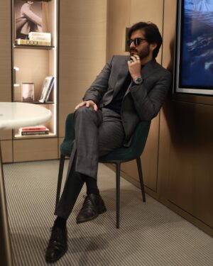 Harshvardhan Kapoor Instagram - For @canali at their newly opened store #suitup #harshvardhankapoor