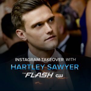 Hartley Sawyer Instagram - Today! I’ll respond to as many questions and comments as I can, so have them ready. Come on over to @cwtheflash - we takin’ overrrrr #theflash