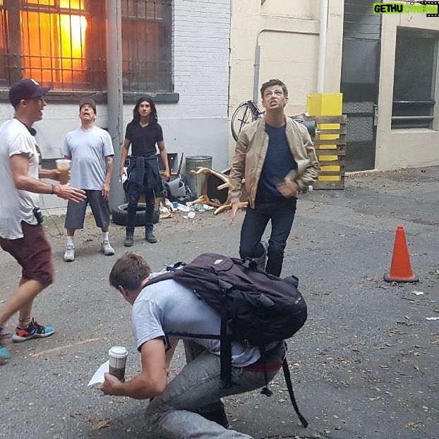 Hartley Sawyer - 54.9K Likes - Exactly two years ago. Blocking a scene from season 4, episode 4 - “Elongated Journey Into Night.” Working out with the amazing @cavanaghtom (he directed my debut episode!) @grantgust (first time I saw him in the Flash suit was this night!) @officialdannytrejo (before he was saving babies from car crashes!) and Henry (wigged out!) standing in for Carlos how Flash would run up Ralph’s outstretched arm. I really had no idea that the ride was just beginning for me. Such a great memory. #theflash