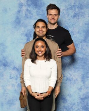 Hartley Sawyer Instagram - @daninicolet = 🙌🏻👑 @tha_los = 🎼🔥 and me = 💩 🚮 - put it together and @cwtheflash = ⚡️ back tomorrow and all new! #theflash