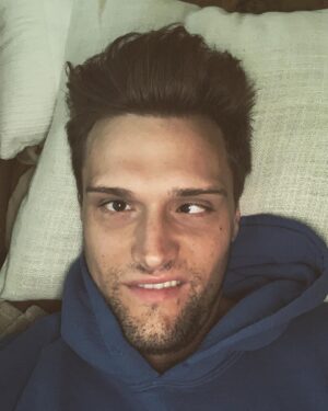 Hartley Sawyer Instagram - Lol I look so cute and casual sleeping in this pic what do you guys think this is a real pic of me sleeping and it’s candid so hard to get up on Monday’s right lol #casual #cute