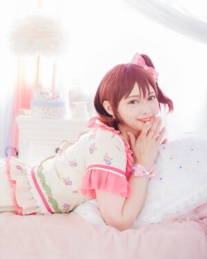 Haruka Yamazaki Instagram - Happy birthday未来ちゃん(♡´▽`♡)
(1人Ver)
＊
⚠️cosplay
📷 asada_nさん
衣装 あやとちゃん🫶