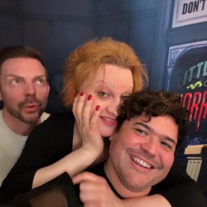 Harvey Guillén Instagram - A year ago I went to watch my friend  @thejinkx in Chicago on Broadway  and she was spectacular. We chatted and got talking about @littleshopnyc .. She mentioned that she would love to be Audrey one day .. and I said “ why not .. let’s put it out there !”

And a year later .. here we are 🥹

She manifested that … we put it out. She is magic.
Just goes to show,be kind,work hard  And don’t stop dreaming .. 
“just put it out there !”

I love you my friend .. so proud of you 🖤