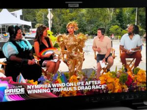 Harvey Guillén Instagram - Had a blast hosting PRIDE across America for @abcnews 

Happy Pride to everyone 🏳️‍🌈