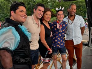 Harvey Guillén Instagram - Had a blast hosting PRIDE across America for @abcnews 

Happy Pride to everyone 🏳️‍🌈