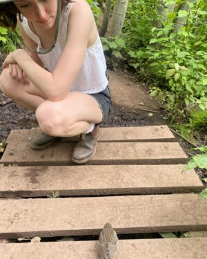 Hayley McFarland Instagram - say hello to my little friend 🐦