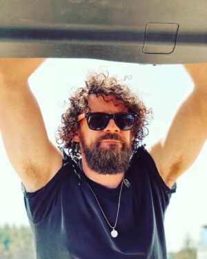Hayley Sproull Instagram - This handsome beast’s birthday yesterday. #enjoy #yumyum