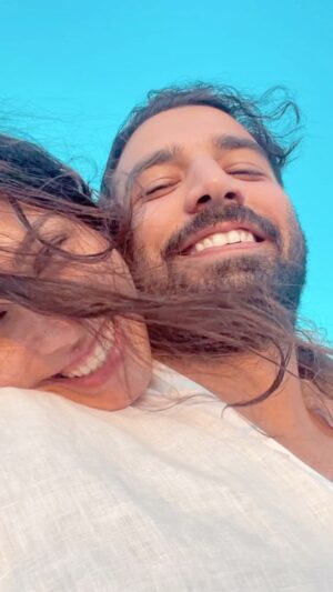 Hazem Ehab Instagram - It was a hell of a second year, yet you were the only person right there after every crisis telling me to be ok.. to have hope.. to carry on with your dreams. 

What's better than one year of marriage? Two.
I love you baby♥️