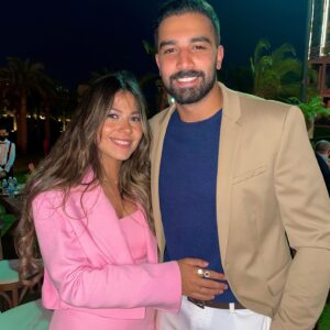 Hazem Ehab Instagram - Happy second “I love you” my baby ♥️ you’ve been my number 1 supporter since day one. I thank god each and every minute for having you beside me. Till forever my love ♥️