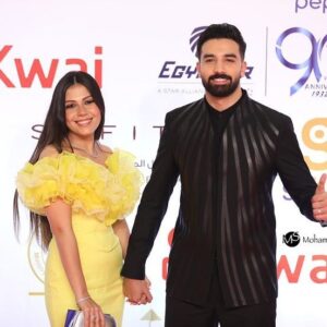 Hazem Ehab Instagram - From the 44th edition of Cairo International Film Festival opening ceremony ✨

____________________
Photographer:
@mohamdd_salahh 

Suit by the mastermind:
@moamenawadofficial