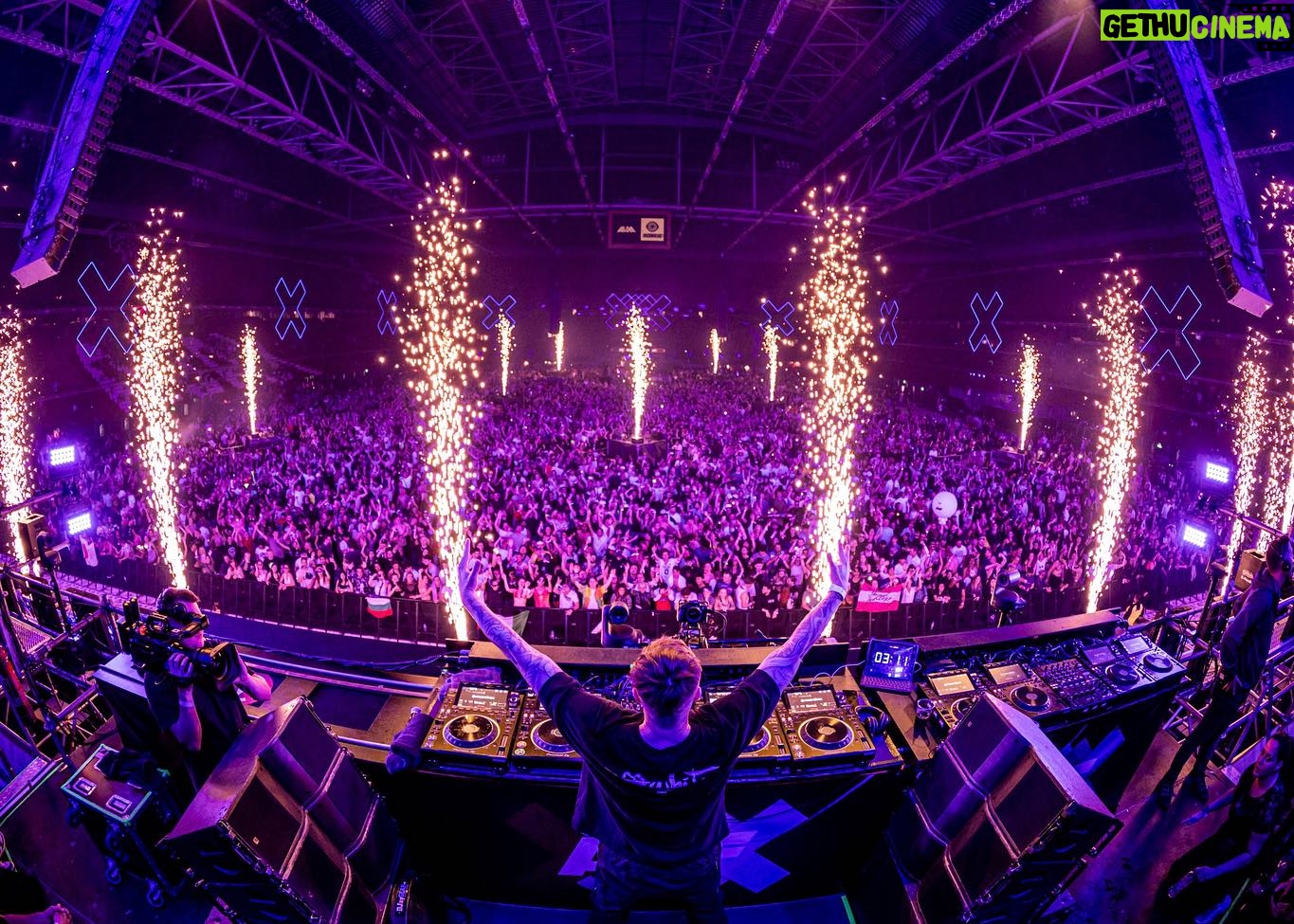 Headhunterz - 14.5K Likes - Right on the verge of quitting performing as a DJ I had the incredible honor of closing AMF in the Johan Cruijff Arena during ADE. What an amazing experience 🧡