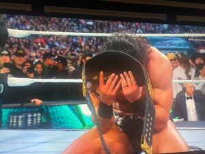 Heath Miller Instagram - I told you all @dmcintyrewwe was going to win. #wwe #wrestlemania