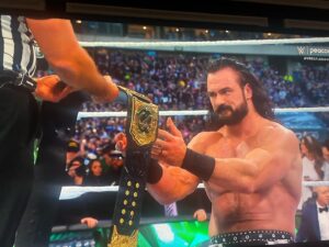 Heath Miller Instagram - I told you all @dmcintyrewwe was going to win. #wwe #wrestlemania