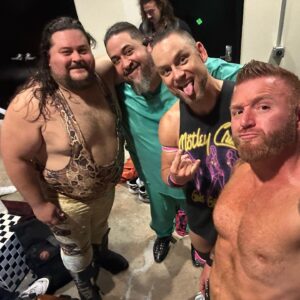 Heath Miller Instagram - Fun time tonight @thelastmatchexperience #broadway #broadwaywrestling #ilikeit #funtimes