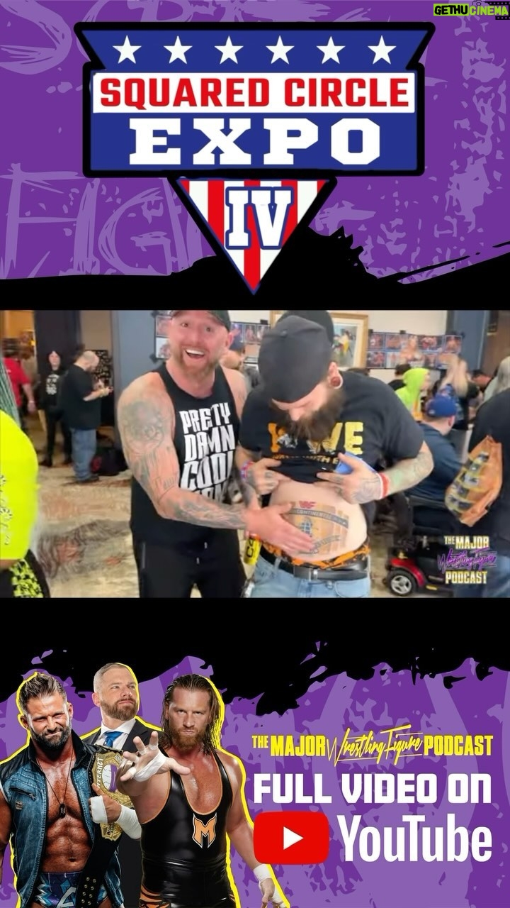 Heath Miller - 554 Likes - There are definitely some very dedicated fans out there and this one SHOCKED @HEATHXXII!
Watch this and all the craziness that happened @squaredcircleexpo at YouTube.com/@MajorWFPod!