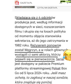 Heathcliff Janusz Iwanowski Instagram - Otóż Polsat kupił od nas rozszerzeną wersję filmu Gierek i oczywiście nie zapłacił, bo mnie Żydowi i pół-Kubańczykowi Polacy ala - atomowy  biznesman i wspólnik populistów Kaczyńskiego i Sasina - Solorz płacić nie musi.

Ot rasizm spowity antysemityzmem, dzisiaj z błogosławieństwem Lewicy w Polsce.

A dlaczego Polsat emituje serial, za który nie zapłacił?

Bo dla niezależnych producentów jak my, oni mają monopolistyczną "umowę zakupową" , wzorem Corleone z Ojca Chrzestnego: na zasadzie: "propozycji nie do odrzucenia".
Bo duże telewizje w Polsce tak traktują  producentów, mając szablon umowy pt: podpisz albo wypierdala... i nigdy już od ciebie nic nie kupimy.

Taką umowę musieliśmy podpisać i my.
Nie było wyjścia, bo rządzący populista Jarosław Kaczyński swoim wykidajłą Jackiem Kurskim, dał nam bana na licencje w państwowwej TVP. I pozostał tylko Polsat.

TVN płacił dobrze, jeśli film był też sprzedany na licencję streamingową do Player'a. Ale my sprzedaliśmy Gierka do Netflix i obejrzało go tam kilkanaście milonów widzów, jak i w TV Polsat kilka milonów.

Ale teraz Polsat, wzorem Ziobry i Kaczyńskiego kupił kilka artykułów w mediach. (Jest mega afera: Ziobro za wiedzą Kaczyńskiego kupował artykuły w @wirtualnapolska @onet_pl @radio_rmffm itp

Antysemicka i pro terrorystyczna gazeta.pl (dla szmalu chciwego zarządu Agory - jest cała masa obrzydliwych przykładów) postanowiła nakłamać widzom w sposób przewrotny, udając dla Polsatu, że serial Gierek to nowa produkcja, tylko w tej samej obsadzie🤣

Zobaczcie w 2gim slajdzie!

Przypomnę tylko, że pierwszy na film Gierek napadł premier @morawieckipl , który przyznał, że nie oglądał filmu tylko zwiastun.
Za nim w mizoginistyczny i prostacki sposób,wobec kobiet napadł na Gierka @raczek_tomasz_official (dzisiaj w PiSowskim Kanale Zero🤦‍♂️), który potem przepraszał za swoje chamstwo u siebie na Facebooku.

Następnie na Gierka rzuciło się (3ci slajd) hejterskie beztalencie Karolina Korwin Piotrowska, która swoim "podcastowym" truciem nie może nawet pomarzyć, aby jej wypociny weszły do pierwszej 50-tki na @spotify . A Gierek był numer 1 w Kinach i w NETFLIX. Bo ludzie pokochali ten film.