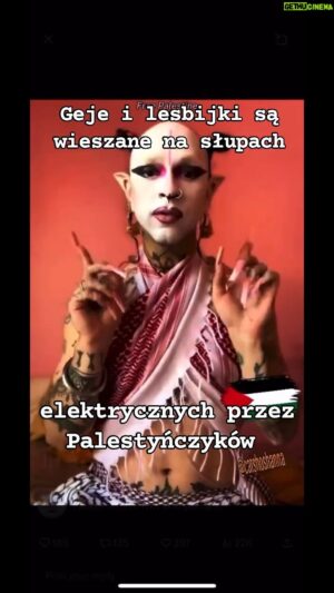Heathcliff Janusz Iwanowski Instagram - @leekern13 amerykański scenarzysta nominowany za Oscara i laureat wielu nagród,  od początku wojny komentuje konflikt na Bliskim Wschodzie. 

Tutaj pokazuje niezrozumiałe zjawisko i daje jeden z przykładów (a są ich setki) poparcia lewicowych działaczy LGBT dla terrorystów z Hamas i ich #freepalestine , która zakłada - TYLKO i WYŁĄCZNIE - utworzenie palestyńskiego państwa na terytorium całego Izraela. I oczywiście ma to być stricte religijny Kalifat. Czyli średniowieczne państwo wyznaniowe. 

Gdzie gejów i lesbijki karze się śmiercią. 

Więc lewicowi aktywiści postradali zmysły? 

Skądże znowu! 

Oni mają identyczne cele i poglądy jak fundamentalistyczne świry w Teheranie, którzy rządzą Iranem, Gazą czy WestBank. 

Czyli tak samo nienawidzą kapitalizmu,  Ameryki, Żydów, zachodniej demokracji, która gwarantuje prawa kobietom. Bo w Iranie, Gazie czy West Bank one nie mają żadnych praw i są traktowane na równi z inwentarzem.

I tam geje czy lesbijki są wieszani, czyli spotyka ich kara śmierci za to, że tak się urodzili. W Gazie i West Bank Palestyńczycy robią z tymi ludźmi to samo. 

I zero protestów!

Na Paradach Równości nie widać haseł do zaprzestania zabójstw ludzi społeczności LGBT w Iranie, Gazie czy West Bank! 
Ba nawet nikt podczas tych imprez nie upomina się o prawa kobiet na Bliskim Wschodzie! 

No ale cóż antysemityzm i chorobliwa, od wieków, nienawiść do Żydów zaślepia.

#israel