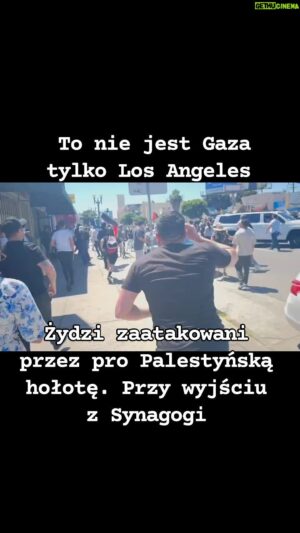 Heathcliff Janusz Iwanowski Instagram - To nie jest Gaza tylko Los Angeles. 

Amerykanie pochodzenia żydowskiego zaatakowani przez pro - palestyńską hołotę przy wyjściu z Synagogi. 

Lewicowe i skrajnie prawicowe szczujnie w USA ala CNN, New York Times robią swoje, napuszczając na Żydów margines społeczny. 

W Polsce też @gazeta_wyborcza nie jest lepsza. Dzisiaj pokazywali palestyńskiego terrorystę wiezionego na masce samochodu wojskowego w West Bank. Oburzenie na pełną skalę. 

Ale takich niemal pogromów nie pokazują wcale, a zdażają się codziennie! 

Tak samo, jak ja w 2001 zaatakowałem, już wtedy skrajnie prawicowego i populistycznego Jarosława Kaczyńskiego i jego PiS. Opisałem dobitnie jak niebezpieczny jest dla Polski Jarosław Kaczyński z Glapińskim i jego świtą, bo znałem ich osobiście bardzo dobrze. 

I co się stało? 

Wszyscy wtedy się na mnie rzucili z Gazetą Wyborczą na czele. 

Na zasadzie: nie będzie nam tutaj kolorowy pół - Kubańczyk i Żyd pierdolił i naszą skrajnie prawicową, na pół - faszystowską kaczuszkę krytykował. 

Nieważne było to, że mój ojciec był Polakiem, który oczywiście po 1968  nie mógł wrócić do Polski. Ale to akurat gorzej dla mnie. 

I w 2001 roku nie tylko opublikowałem 
książkę (rozeszła się w ponad 100.000 nakładzie) o tym niebezpiecznym człowieku i jego Watasze z Porozumienia Centrum - później PiS.

Ale wyemitowany został również dokument w TVP,  który w czerwcu 2001 roku obejrzało ponad 12 mln ludzi. I skandal był na całą Polskę. 

I kto z tego wyszedł obronną ręką? 

Oczywiście niezatapialny Jarosław Kaczyński, bo on jest pełnokrwistym i białym Polakiem. 

A kto mieszał mnie z błotem w @gazeta_wyborcza ? Niejaki Jerzy Jachowicz, który zaraz potem został gwiazdą @gpcodziennie i w TVP PiS  był naczelnym trollem. 

To samo dzieje się dzisiaj. Opisuję to w poprzednich postach, jak przyzwoici kiedyś dziennikarze z zawodową hejterką, prostytuują się dzisiaj w PiSowskim Kanale Zero w imię niezatapialnego Kaczora, który jako jedyną propozycję dla Polski - ma swoją manię prześladowczą, korupcję władzy i przekonanie, że państwo to on. 
No i jeszcze Obajtki, Morawieckie, Sasiny, Czarnki i Solorze biznesu itp., jako świta jego dworu na Żoliborzu. 

8 lat PiSu 🤦‍♂️

#israel