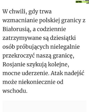 Heathcliff Janusz Iwanowski Instagram - Wojna przeciw Polsce na granicy może przybrać zupełnie inny przebieg. 

Rosjanie oficjalnie zaprosili do Rosji uzbrojenych po zęby palestyńskich terrorystów dla których nie będzie miejsca w Gazie, bo nie będzie i już. 

Oficer białoruskich służb ostrzega Polskę! 

I sprawa jest groźna! 

Bo na wieść, że atakują Polskę palestyńscy terroryści, to na granicy z kwiatami będę witać ich: 

@adrianzandberg szef Razem, @magdabiejat wicemarszałkini Senatu z Razem, @holland.agnieszka - Żydówka, która milczy po 7 października (WSTYD!!!) ale za to bardzo głośno gardłuje za otwarciem polskiej granicy dla terrorystów. 

I to niestety jest spełnieniem jej egoizmu. Gniot jej autorstwa pt: "Zielona Granica" startuje w @fpffgdynia (czyli w filmowym festiwalu w Gdyni). Im więcej będzie szumu na granicy i zabitych polskich żołnierzy, tym bardziej wzrosną jej szanse na wygraną.

Kto jeszcze dołączy do komitetu powitalnego palestyńskich terrorystów na granicy z Białorusią? 

Na pewno Mariusz Szczygieł z rządowej i lewicowej @tvp.info , Karolina Korwin Piotrowska zawieszona na razie w @canalpluspolska i @canalplus za swój skrajny antysemityzm bycie głosem H@mas na Instagramie w Polsce. 

Wojciecha Szewko z X też tam nie zabraknie - za każdy post wpadnie mu kolejne 500 zeta na patronite od Żydożerców i tych co go dyskretnie finansują z Iranu i Rosji, bo inaczej nie można wytłumaczyć produkcji jego kłamliwych farmazonów i publikacji terrorystycznych manifestów. 

@ostaszewskamaja_official też stanie w pierwszym rzędzie na granicy i Rejtanem będzie bronić terrorystów Razem z partią Razem. 

#granica #wojskopolskie #strazgraniczna #israel #BringThemBackHomeNow #broughtthemhome
