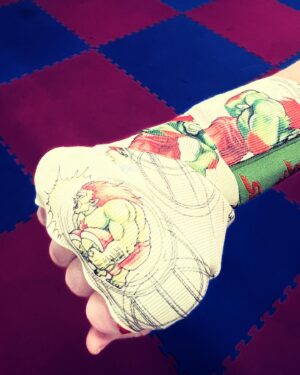 Heather Anne Campbell Instagram - wraps looked good this morning at boxing