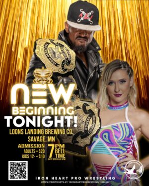 Heather Monroe Instagram - Tonight is the first @ironheartpro of 2024 & The Fab & The Furious are defending the gold!