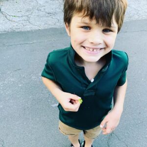 Heather Tom Instagram - We found this clover on our walk this morning. You are definitely my lucky charm! I’m so proud to be your mom- you’re the best thing that’s ever happened to me. #mothersday #motherandson #love #proudmama
