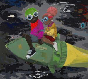 Hebru Brantley Instagram - Finally some alone time.