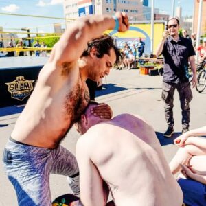 Heidi Katrina Instagram - Snacky SLAM 2024 RESULTS - June 15 at @snackyfin Ruskeasuo in Helsinki 🌞🌞🌞🌞🌞

🍔 "The Boxer" @onepunchmiika and @realjohnnyryder fought to a double countout that ended in a food fight

🍔 Newcomers debuted as VV Vuori defeated Will Carnage by pinfall following a flying crossbody press

🍔 Finland's @timppa_of_destruction defeated Germany's @romero_wrestler by pinfall following a fisherman suplex and bridge

🍔 The team of @backbreakerbroda and @a_arder defeated @eemih99 and @nick_lukkonen in a tag team match when Broda pinned Helén following a high kick to the face by Arder

🍔 SLAM! Women's Champion "Golden Amazon" @heidikatrinaa retained her title via pinfall following a devastating dropkick against the challenge of 16-year-old Danish prodigy @madison.morgan07

📸 @markosimonen 

#SLAMWrestlingFinland
#slamwres
#prowrestling 
#prowrestler
#professionalwrestling 
#professionalwrestler
#ammattipaini 
#showpaini 
#wrestling 
#keikat 
#tapahtumat 
#slamwomenschampionship 
#slamwomenschampion
#heidikatrina 
#madisonmorgan
#snackyslam 
#snacky
#ttsuosalo 
#romero 
#dylanbroda 
#eemihelen 
#nicklukkonen 
#arturarder 
#miikaforsström 
#johnnymcmetal 
#willcarnage
#vvvuori
#helsinki