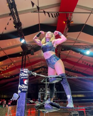 Heidi Katrina Instagram - Sweden Rock, what a ride ❤️‍🔥
@sthlmwrestling @swedenrockfestival