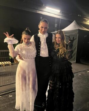 Héléna Bailly Instagram - Retour sur les backstages du gnocchi 🤭
