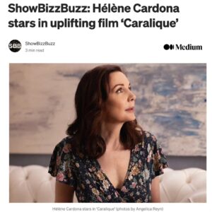 Hélène Cardona Instagram - Much gratitude to Medium for this! For the full article: https://showbizzbuzz.medium.com/showbizzbuzz-hélène-cardona-stars-in-uplifting-film-caralique-9bf778871be1 as well as in the link in my bio.

Thank you @angifly for the pics. With my amazing award-winning co-star @copilotkali 💖

#medium
#creative
#ilovemyjob
#inspiring
#heartandsoul
#showbizzbuzz
#success
#multilingualactor 
#overcome
#transcend
#chocolat
#lassehallstrom
#thehundredfootjourney
#uploadonprime
#poetandwriter
#actor
#producer
#femme
#happyfeet2
#muppetsmostwanted
#heroesreborn
#caralique