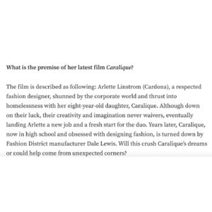 Hélène Cardona Instagram - Much gratitude to Medium for this! For the full article: https://showbizzbuzz.medium.com/showbizzbuzz-hélène-cardona-stars-in-uplifting-film-caralique-9bf778871be1 as well as in the link in my bio.

Thank you @angifly for the pics. With my amazing award-winning co-star @copilotkali 💖

#medium
#creative
#ilovemyjob
#inspiring
#heartandsoul
#showbizzbuzz
#success
#multilingualactor 
#overcome
#transcend
#chocolat
#lassehallstrom
#thehundredfootjourney
#uploadonprime
#poetandwriter
#actor
#producer
#femme
#happyfeet2
#muppetsmostwanted
#heroesreborn
#caralique