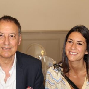 Hélène Mannarino Instagram - Tel Père, telle fille #aboutthiswe #binôme ❤️