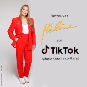 Hélène Rollès Instagram - Découvrez le compte officiel d’Hélène sur TikTok ! 
@helenerolles.officiel 
.
.
.
#helene #helenerolles #tiktok #musique #jladisc @jladisc
📷 @thomasbraut