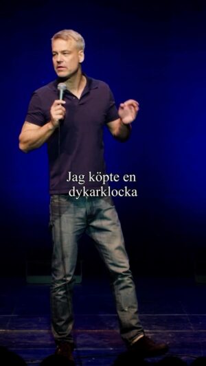 Henrik Schyffert Instagram - ”Dykarklocka”. Cirkus Sthlm April 2018